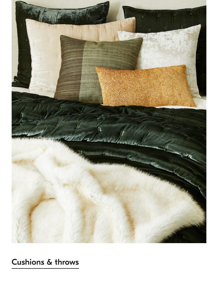 Shop Cushions & Throws